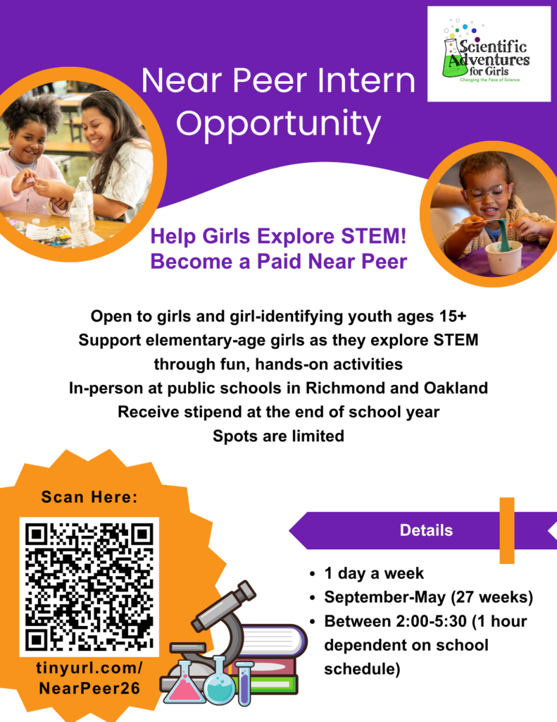 Scientific Adventures for Girls’ Near Peer Program