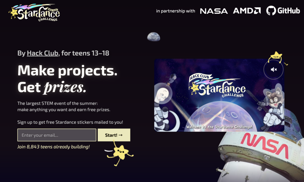 Stardance Challenge by Hack Club & NASA